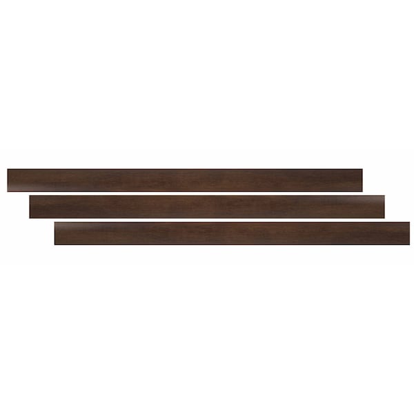 Ackland 0.75 in. T x 94 in. L x 0.63 in. W Heirloom Cherry Luxury Vinyl Flooring Trim Quarter Round AKVTVHECH-QR - main